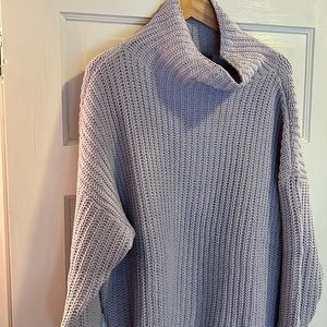 Aerie knit purple sweater